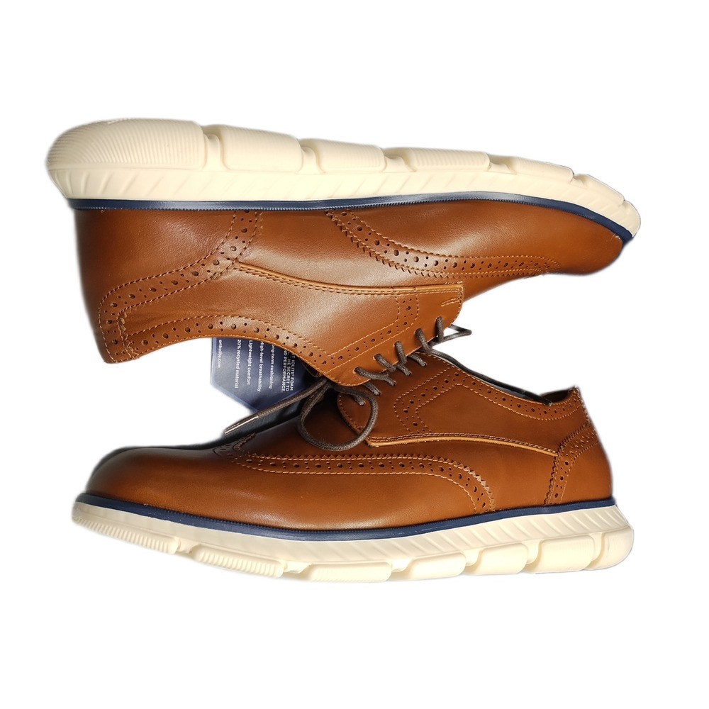 Sonoma Goods For Life Morantt Wingtip Dress Sneakers Mens Size 9 Brown Lace Up